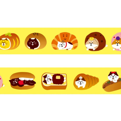 Papier Platz Masking Tape Concombre Series FULL ROLL