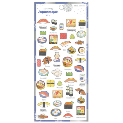 Kamio Appare! Japanesque  Stickers with Gold Foil