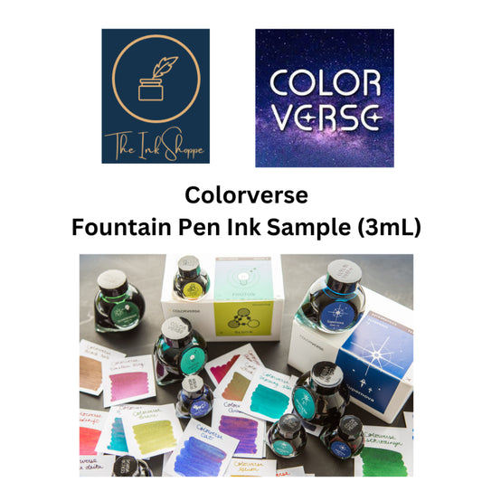 Colorverse Fountain Pen Ink Samples (3mL)