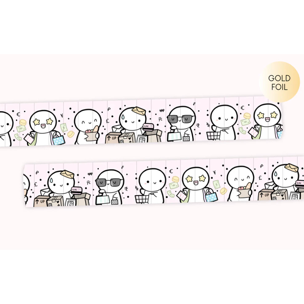 The Coffee Monsterz Co. Washi Tape FULL ROLL