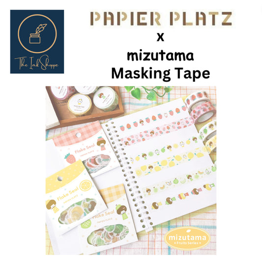 Papier Platz Mizutama "Fruits-Chan Series 2"  Masking Tape