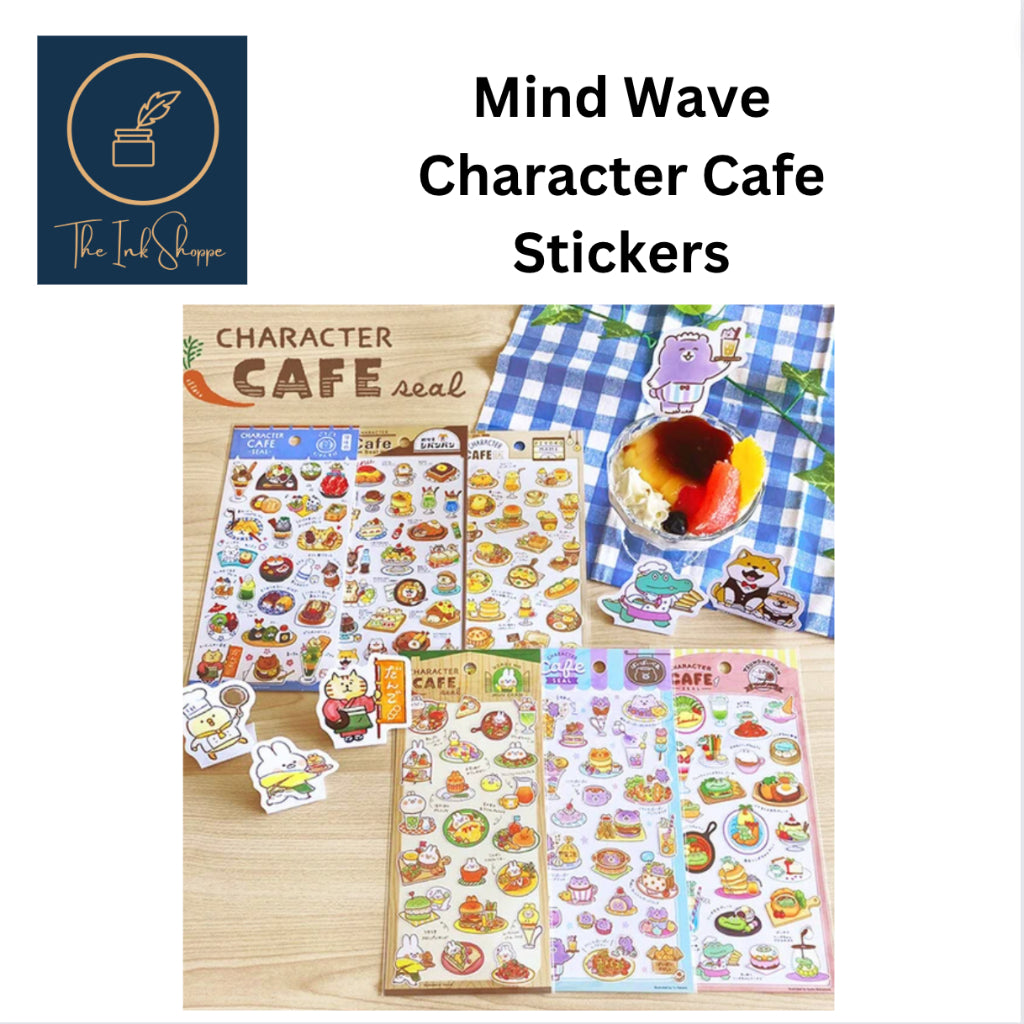 Mind Wave Character Cafe Stickers