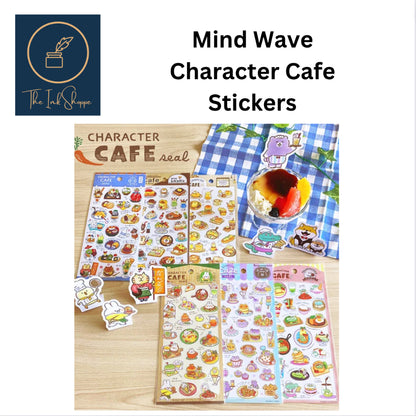 Mind Wave Character Cafe Stickers