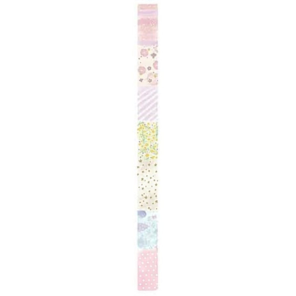 Kutsuwa Masteno Ribbon Bon Washi Tape Cutter with Printed Washi Tape