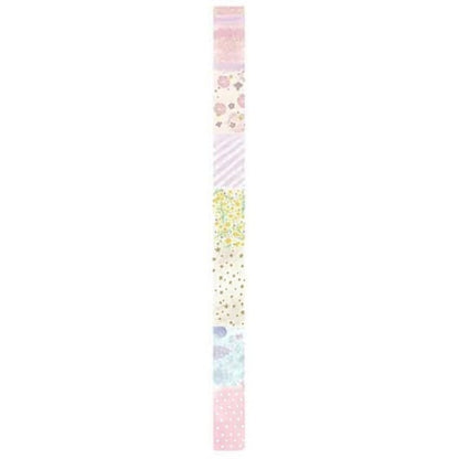Kutsuwa Masteno Ribbon Bon Washi Tape Cutter with Printed Washi Tape