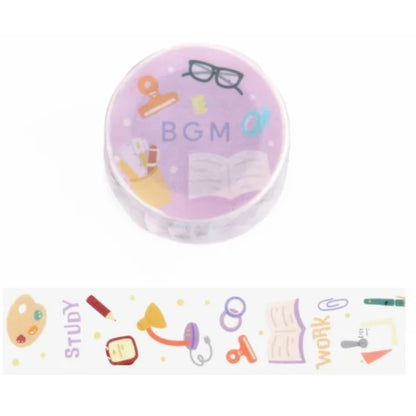 BGM 30mm x 5m Washi Tape FULL ROLL