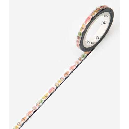 BGM 5mm x 5m Washi Tape with Foil Stamping