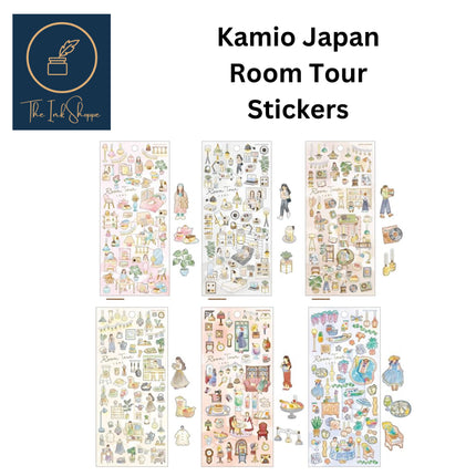 Kamio Japan Room Tour Stickers