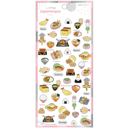 Kamio Appare! Japanesque  Stickers with Gold Foil