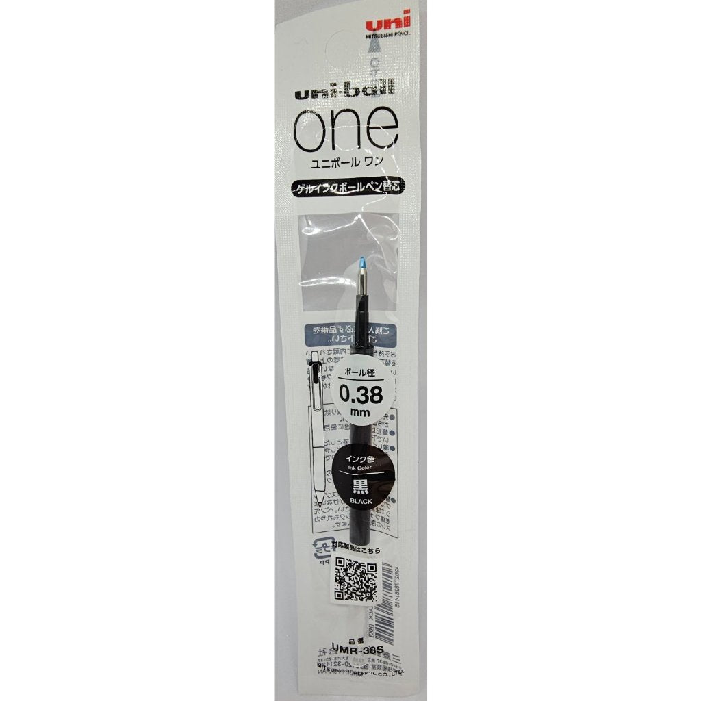 Uni-Ball One Gel Pen 0.38mm Refill (UMR-38S) 1 Piece