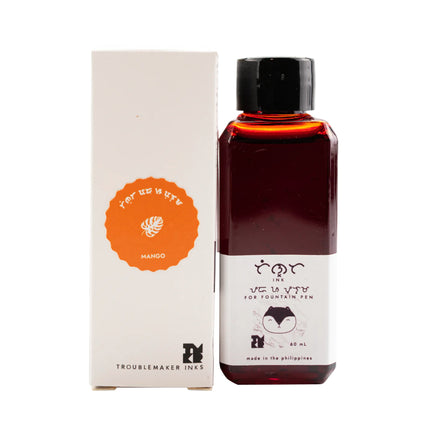 Troublemaker Fountain Pen Ink EMPTY Bottle