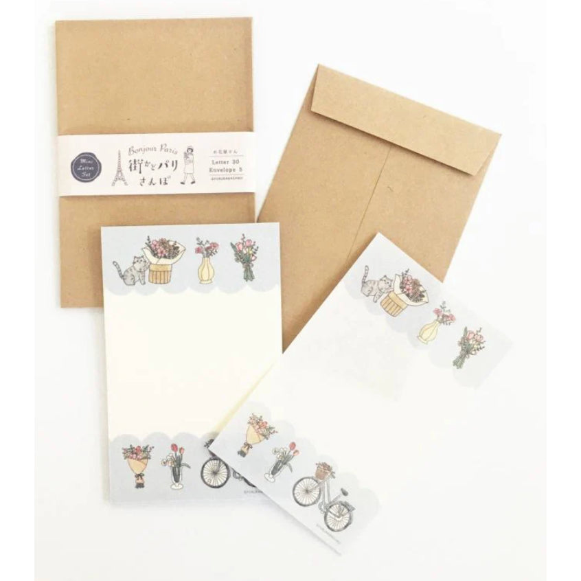 Furukawa Bonjour Paris Limited Edition Mini Letter Set