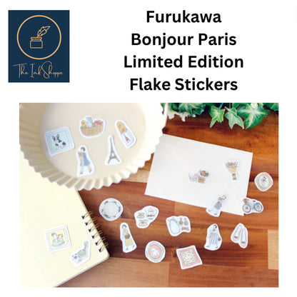 Furukawa Bonjour Paris Limited Edition Flake Stickers
