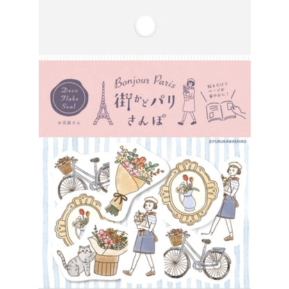 Furukawa Bonjour Paris Limited Edition Flake Stickers