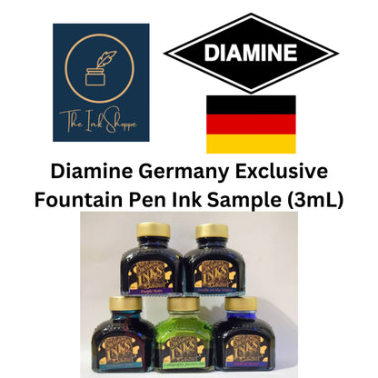 Diamine Germany Exclusive Fountain Pen Ink Sample (3mL)