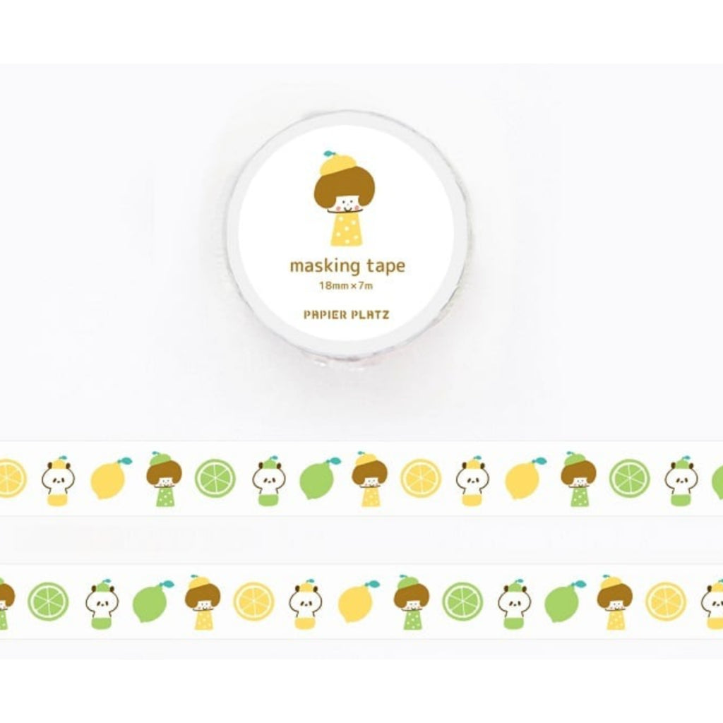 Papier Platz Mizutama "Fruits-Chan Series 2"  Masking Tape