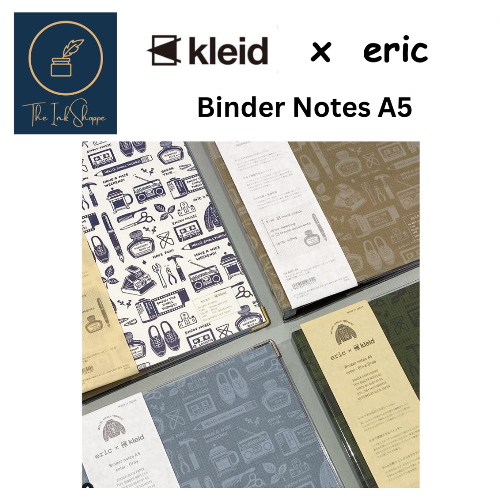 Kleid x Eric Binder Notebook A5; Loose Leaf Diary