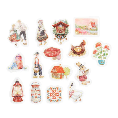 BGM The Alps Story Flake Stickers