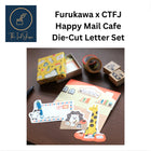 Furukawa x CTFJ Happy Mail Cafe Die-Cut Letter Set