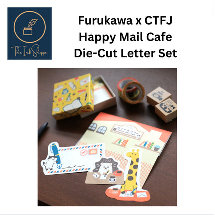Furukawa x CTFJ Happy Mail Cafe Die-Cut Letter Set