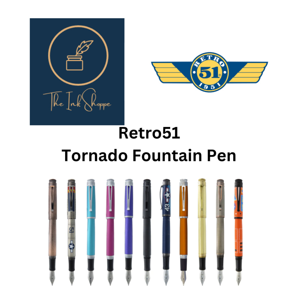 Retro 1951 Tornado Fountain Pen Fine Nib