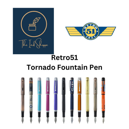 Retro 1951 Tornado Fountain Pen Fine Nib