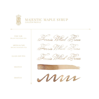 Ferris Wheel Press Fountain Pen Ink Charger Glass Vial (1 vial of 5mL)