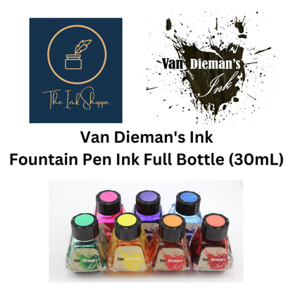 Van Dieman's Ink Full Bottle (30mL)