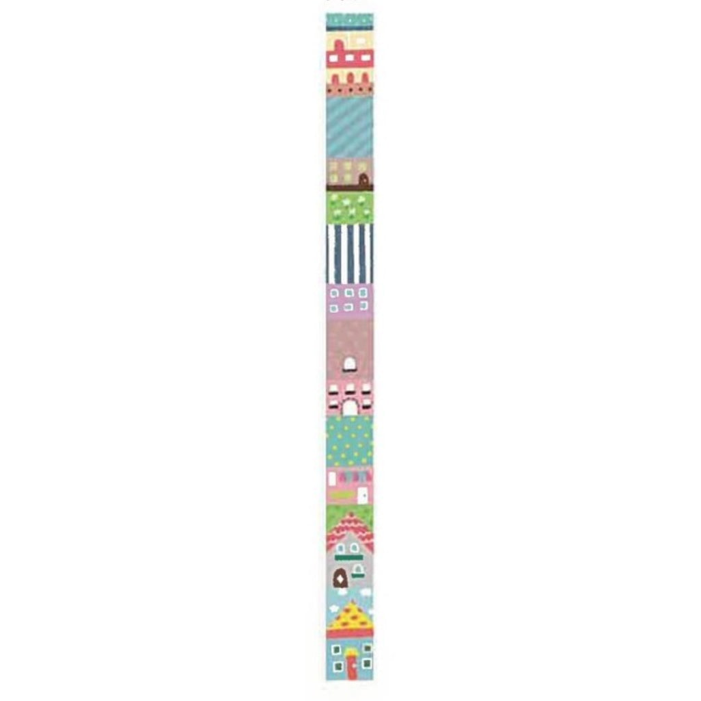 Kutsuwa Masteno Ribbon Bon Washi Tape Cutter with Printed Washi Tape