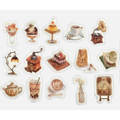 BGM Café a la Mode Flake Stickers