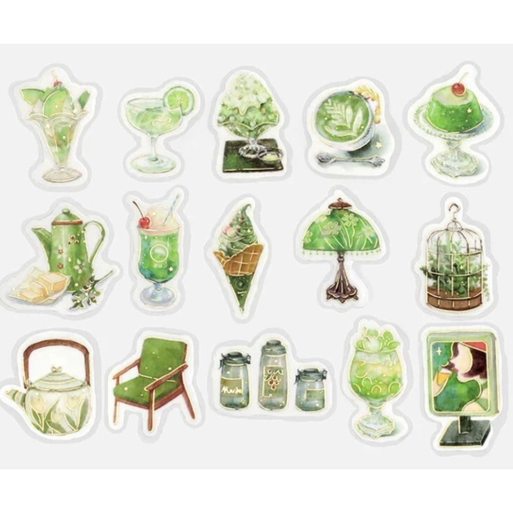 BGM Café a la Mode Flake Stickers