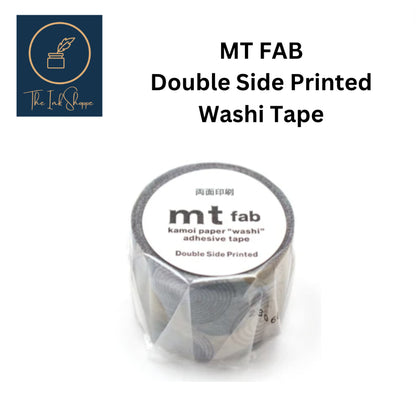 MT Fab Double Side Printed Washi Tape FULL ROLL 30mm x 5m