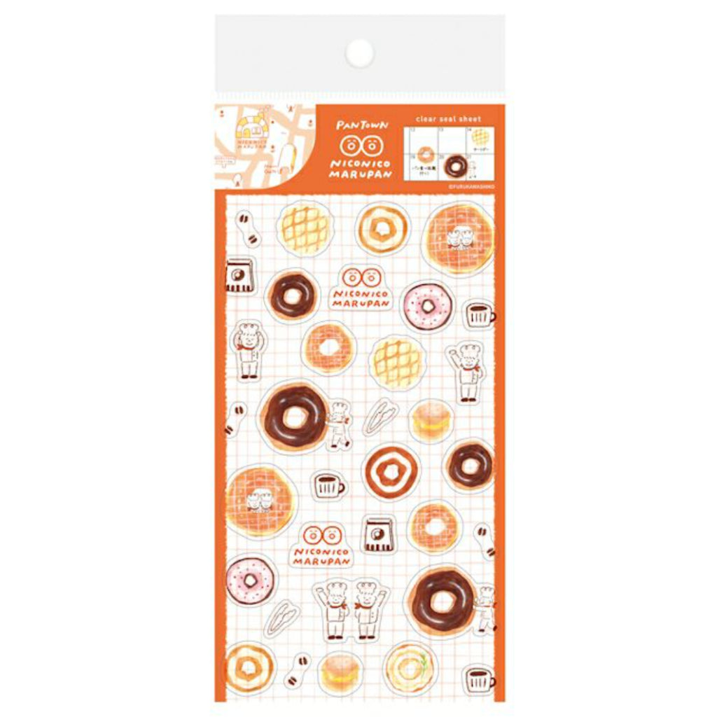 Furukawa PanTown Clear Sticker Sheet