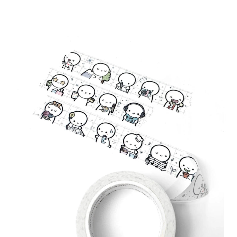 The Coffee Monsterz x Wonder Pens Washi Tape Limited Edition
