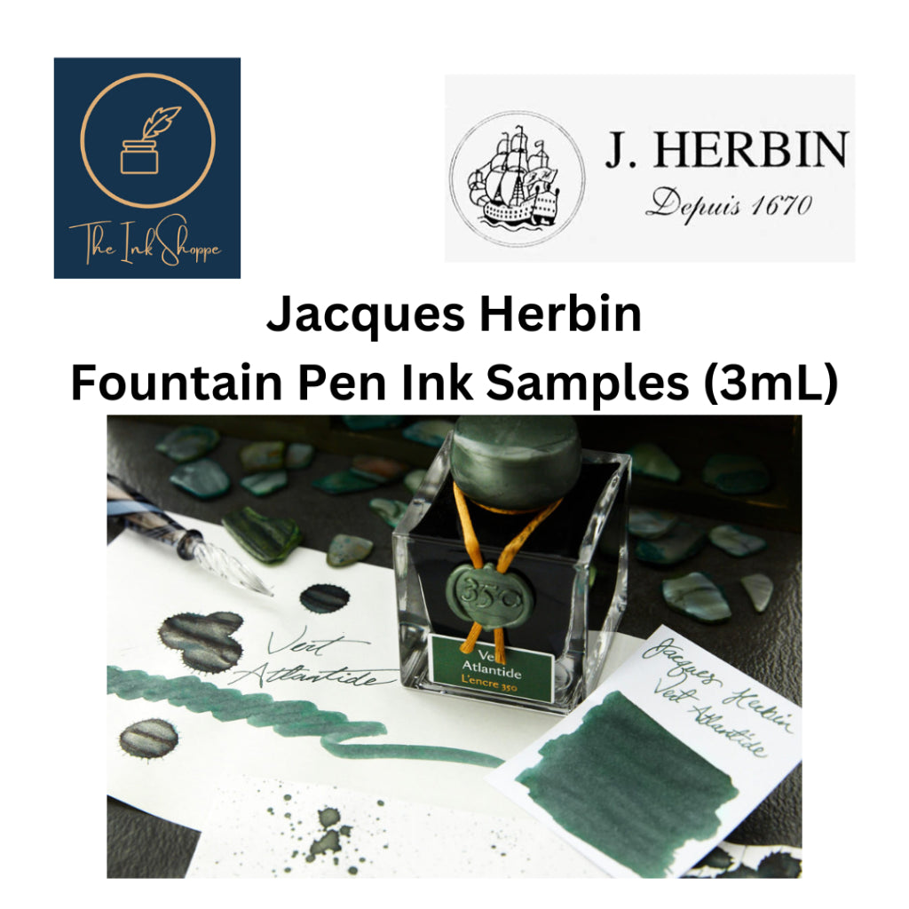 Jacques Herbin 1670 / 350th Anniversary Ink Collection Fountain Pen Ink Sample (3mL)