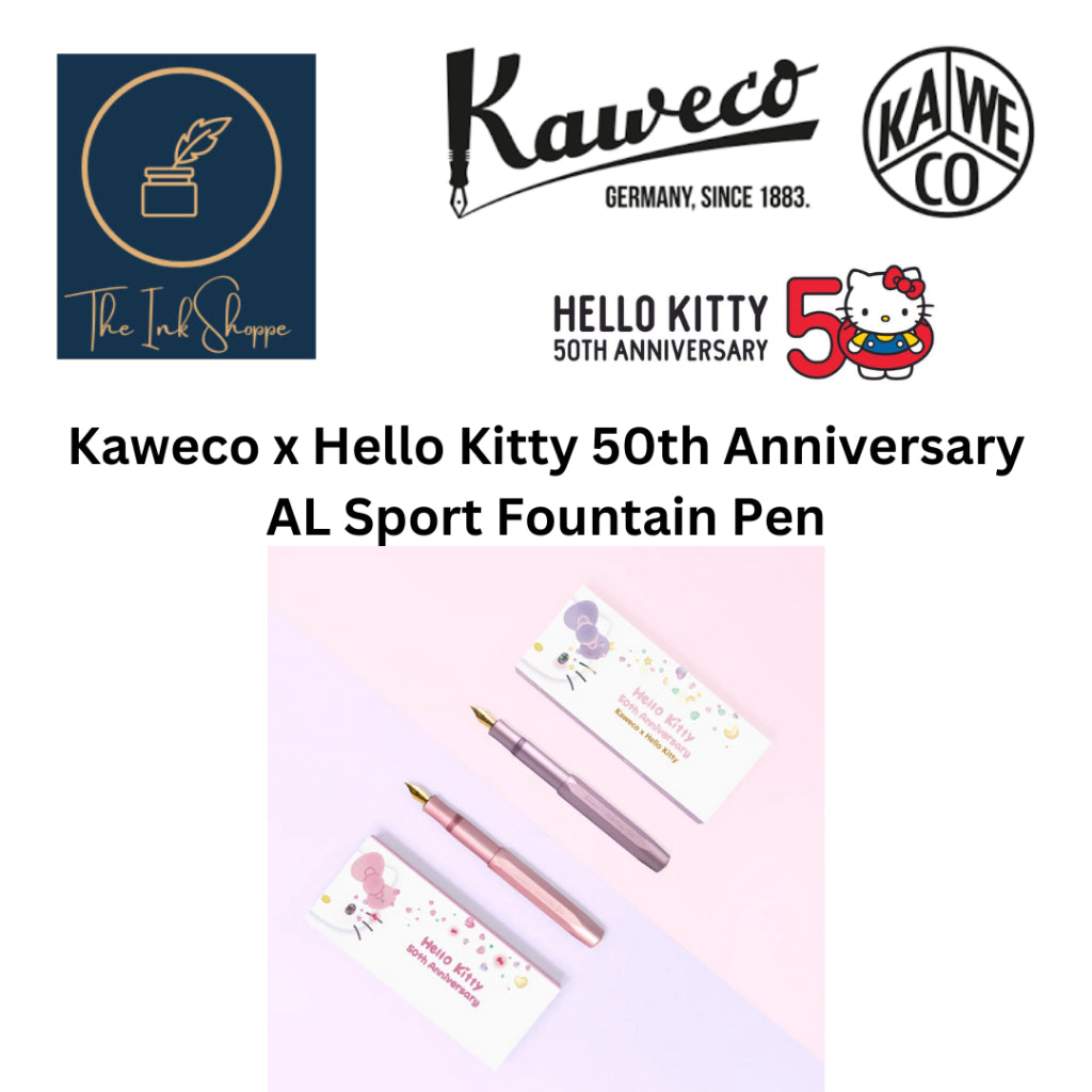 Kaweco x Hello Kitty 50th Anniversary Limited Edition AL Sport Fountain Pen