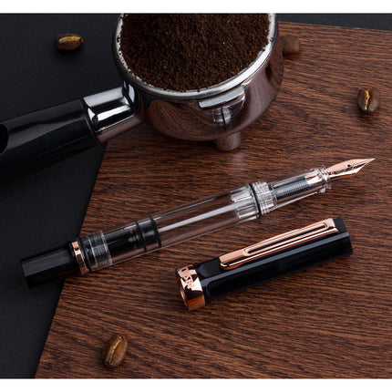 TWSBI ECO Smoke with Rose Gold Fountain Pen