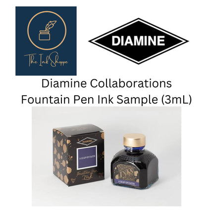 Diamine Collaborations Limited Edition Fountain Pen Ink Samples (3mL)