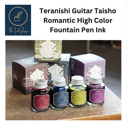 Guitar Teranishi Taisho Romantic Fountain Pen Ink FULL BOTTLE 40ml