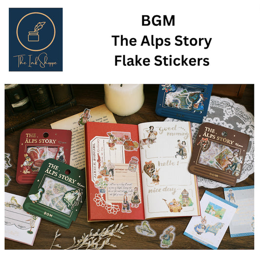 BGM The Alps Story Flake Stickers