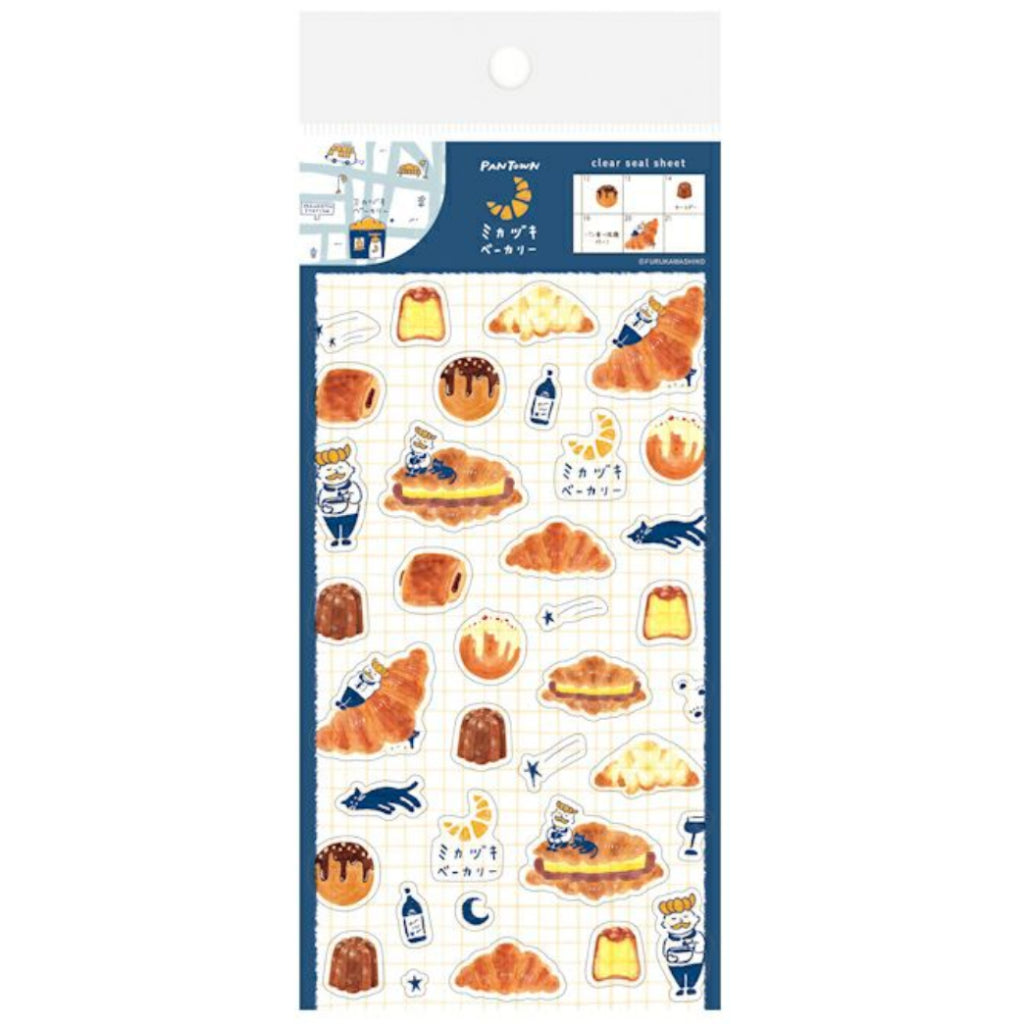 Furukawa PanTown Clear Sticker Sheet