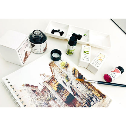 Ostrich Solar Term Chromatography Fountain Pen Ink FULL BOTTLE (10mL)