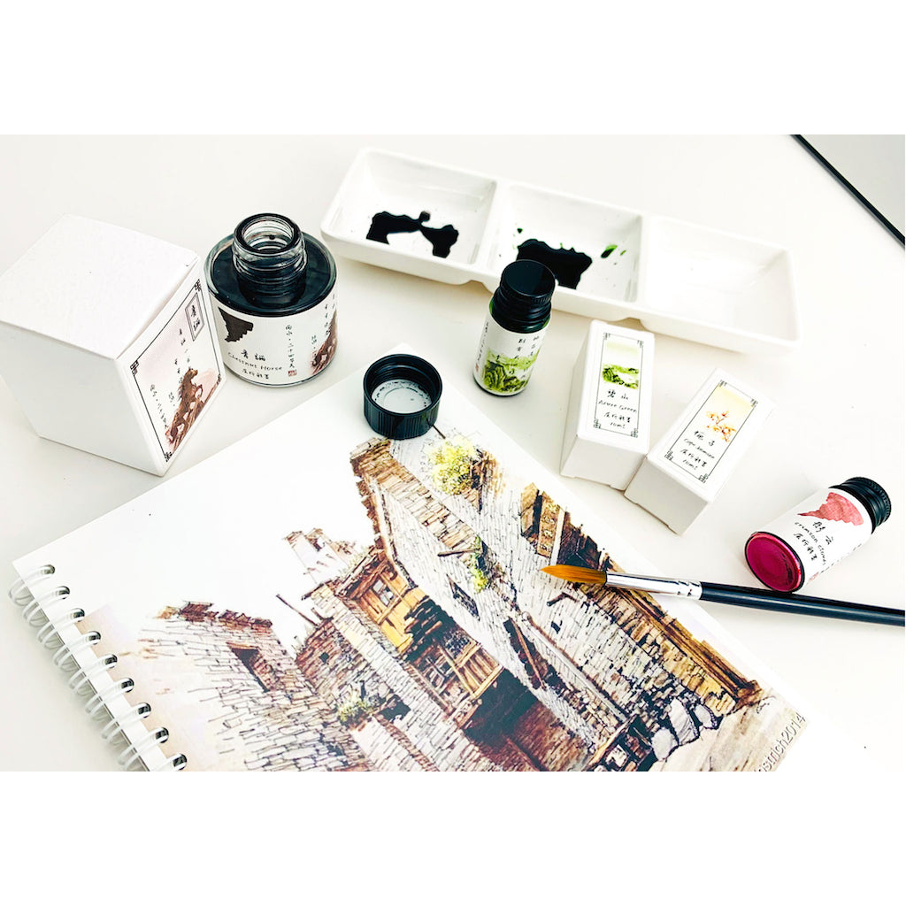 Ostrich Solar Term Fountain Pen Ink FULL BOTTLE (30mL)