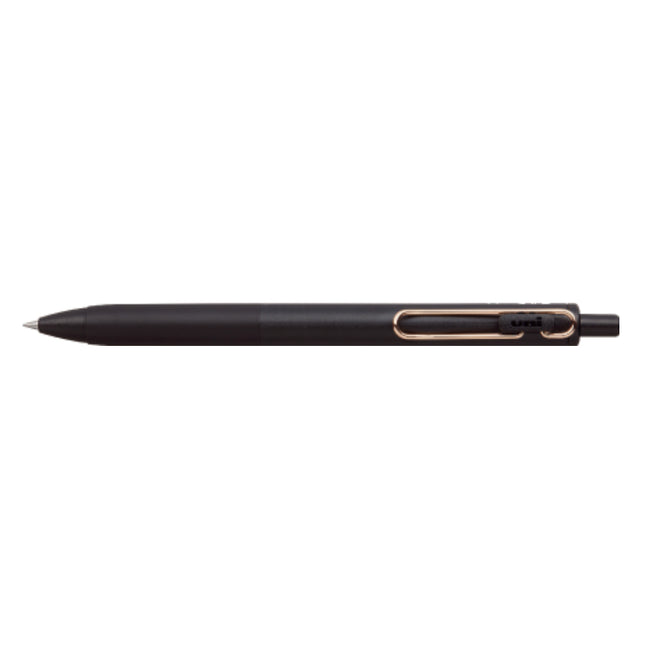 Uni-ball One 0.38/0.5mm Black Limited Edition w/ Rose Gold Clip Gel Pen