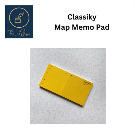 Classiky x Drop Around Map Paper Pad