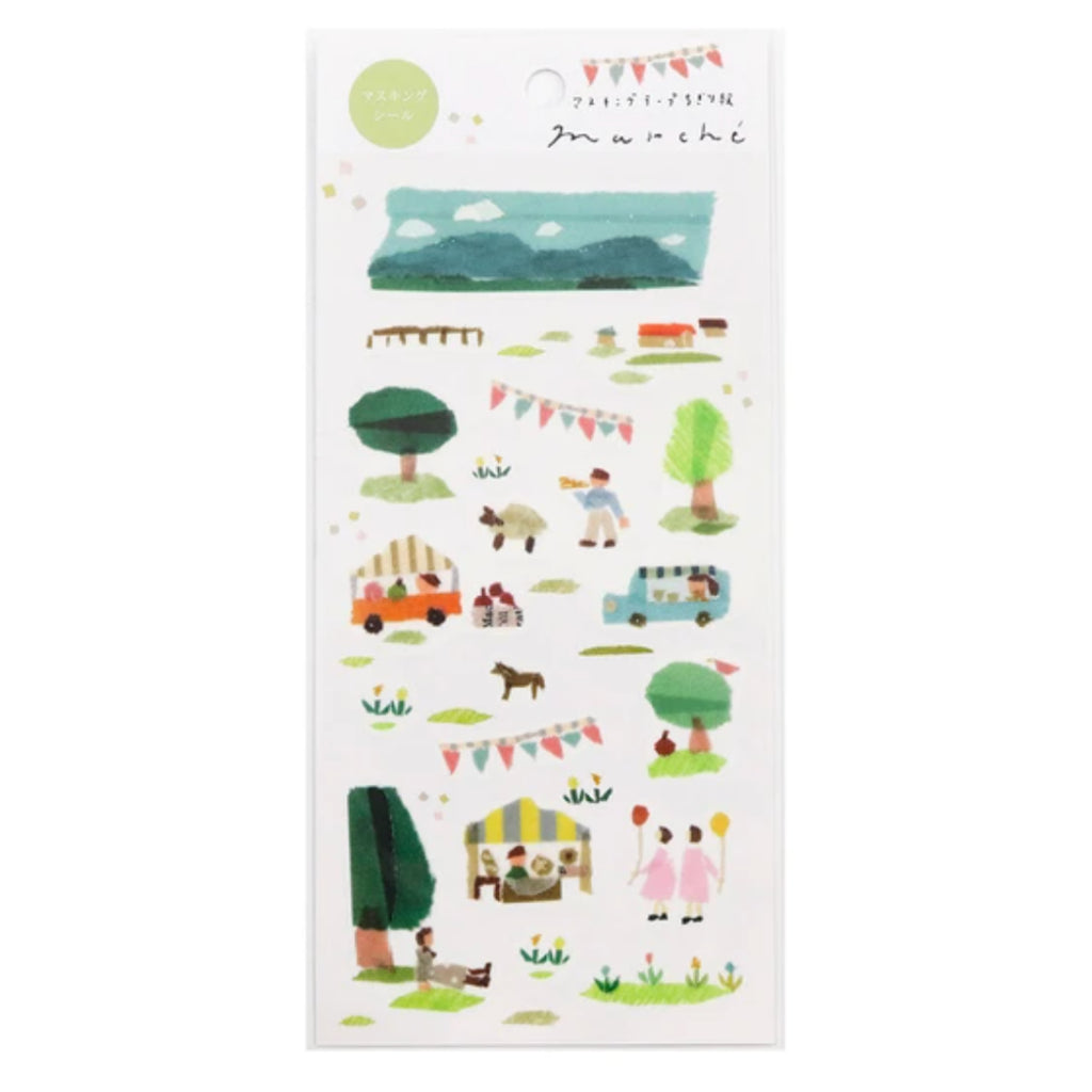 Saien Tamura Miki Agenda Stickers