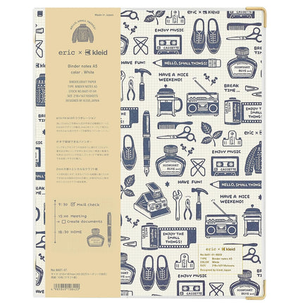 Kleid x Eric Binder Notebook A5; Loose Leaf Diary
