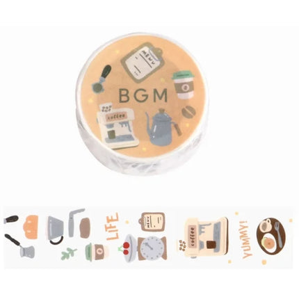 BGM 30mm x 5m Washi Tape Full Roll