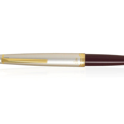 Pilot Elite E95S Burgundy/Ivory Fountain 14K Gold Nib Fountain Pen