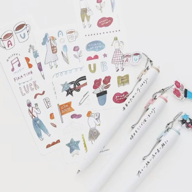 Uni-ball One x Asanel 0.5mm Limited Gel Pen Set